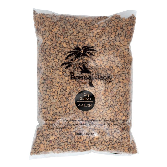 1 Gallon 1/4 Inch Monto Clay pH 5.6 (Montmorillonite Calcined Clay) Bonsai Soil Amendment (4 Dry Quarts)