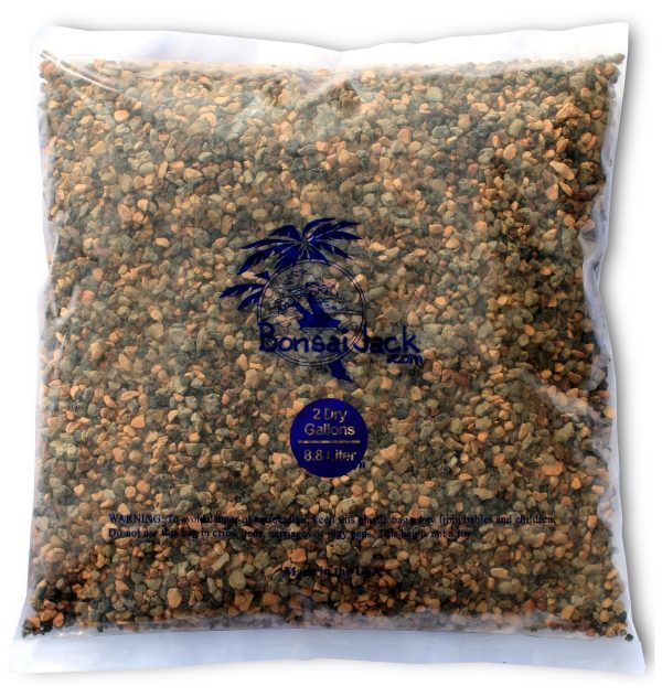 2 Gallons BonsaiJack Inorganic Bonsai Soil Mix 11011 (8 Dry Quarts)