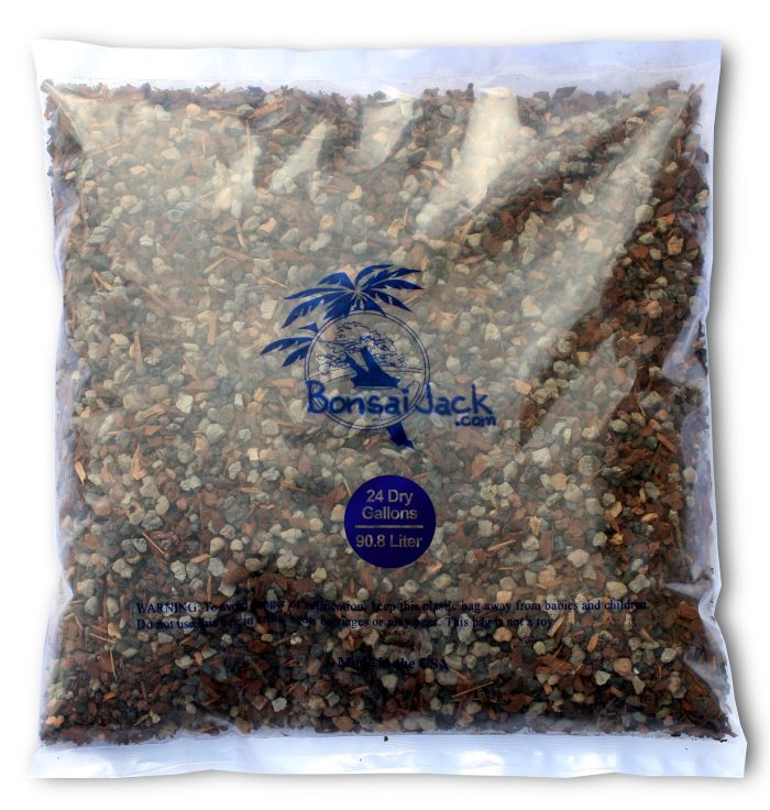 24 Gallons BonsaiJack Organic Bonsai Soil Mix 221 (96 Dry Quarts)