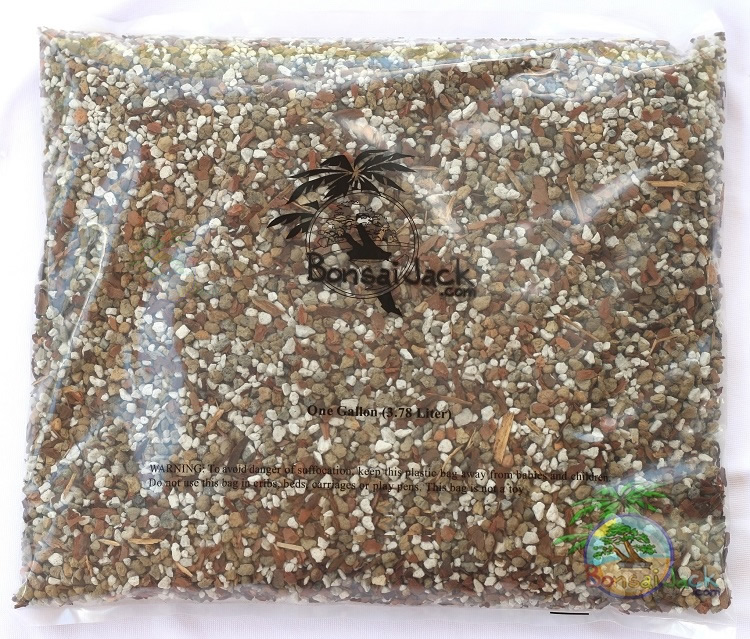 1 Gallon BonsaiJack Organic Bonsai Soil Mix 221 (4 Dry Quarts) Bonsai