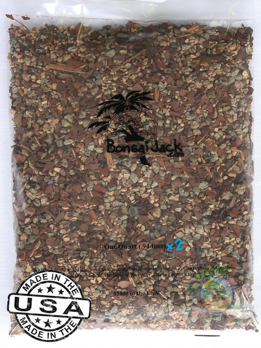 2 Quarts Bonsai Succulent and Cactus Soil Gritty Mix 111 pH 5.5 Acid